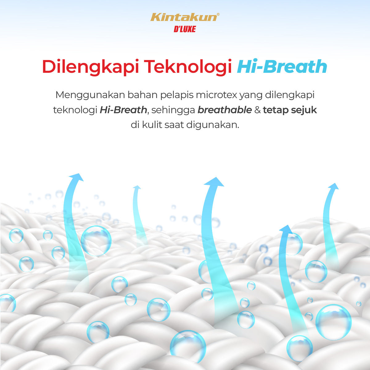 Kintakun Dluxe Lite Guling Dacron 20 x 70 cm