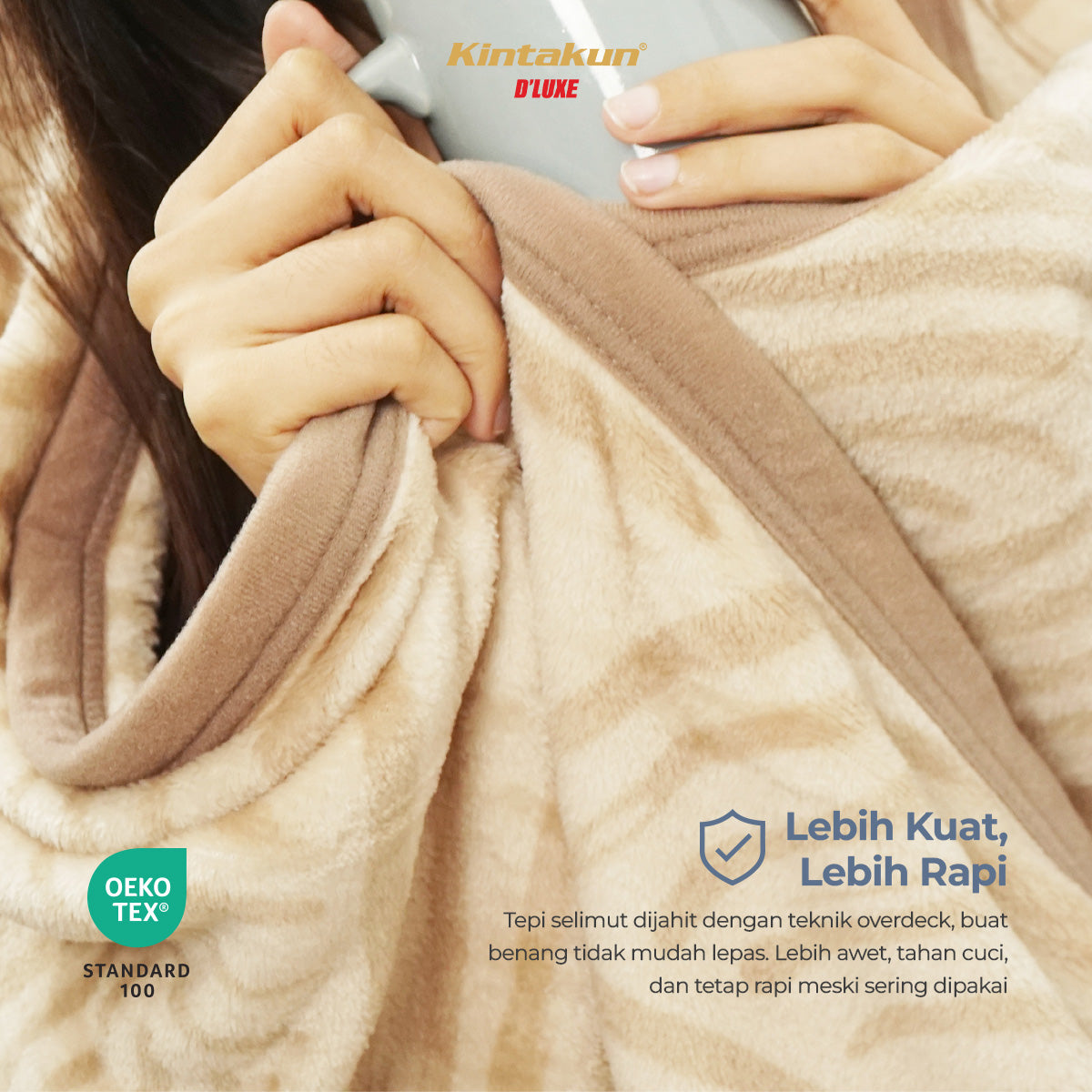 Kintakun Dluxe Selimut Flannel 160 x 200 Varian Motif