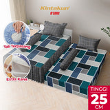 Kintakun Dluxe Sprei Duo 2in1 Adara Tinggi 25cm