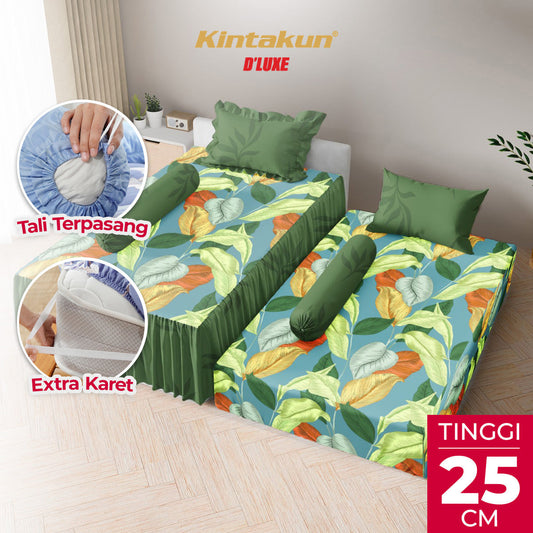 Kintakun Dluxe Sprei Duo 2in1 Adelina Tinggi 25cm