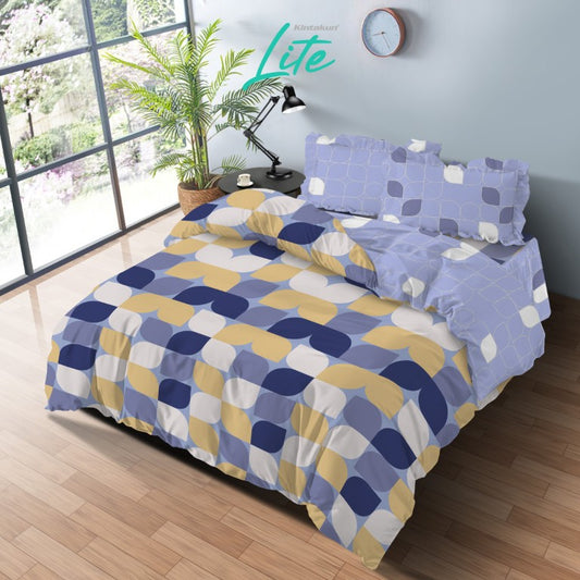 Kintakun Lite Bedcover Rumbai Aliya Tinggi 39cm