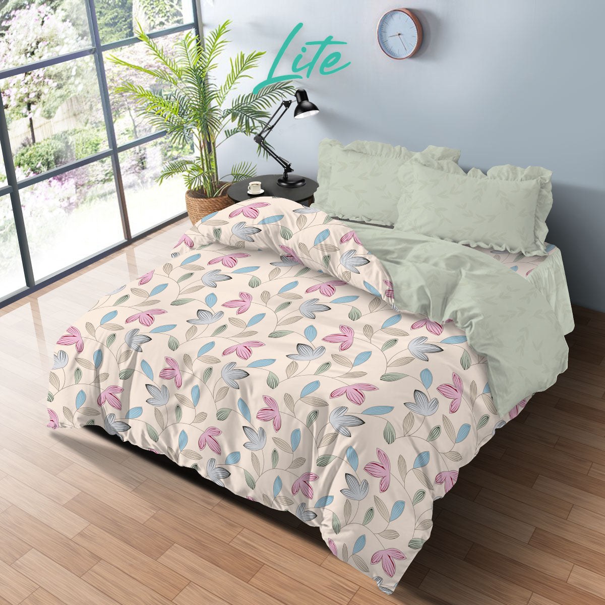 Kintakun Lite Bedcover Rumbai 180 x 200 Alora Tinggi 20cm