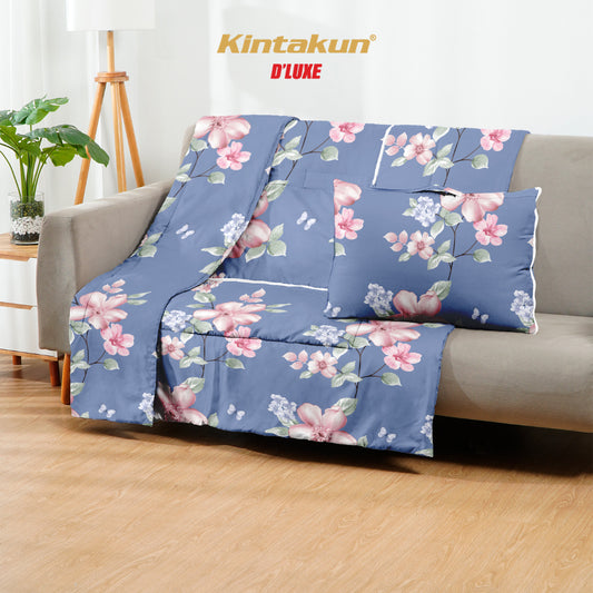 Kintakun Dluxe Balmut Mini 2in1 Bantal Selimut Multifungsi Motif Anindya
