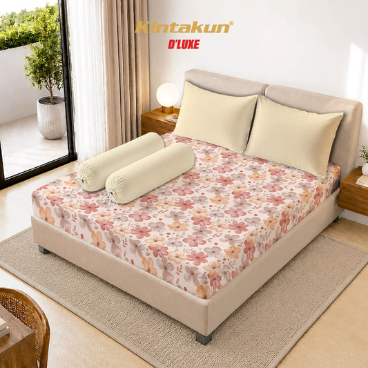 Kintakun Dluxe Sprei Fitted Anora Tinggi 30cm