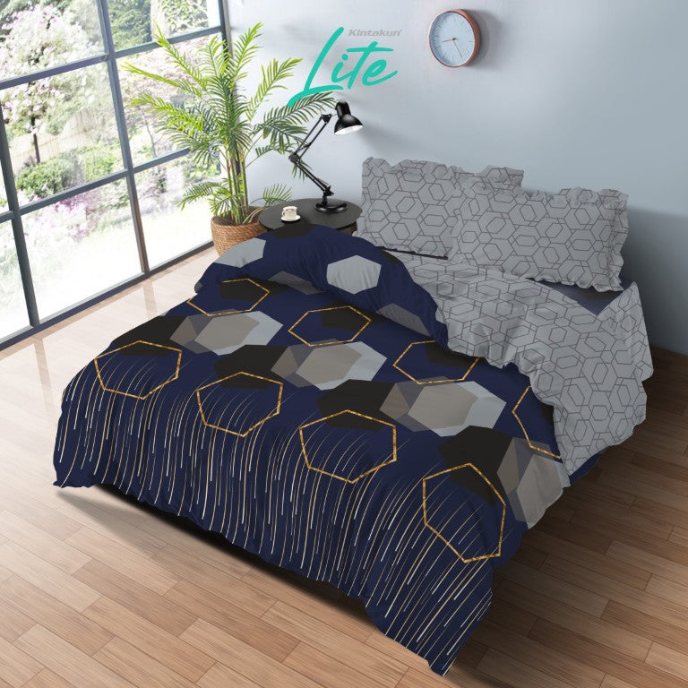 Kintakun Lite Bedcover Rumbai Ardito Tinggi 20cm