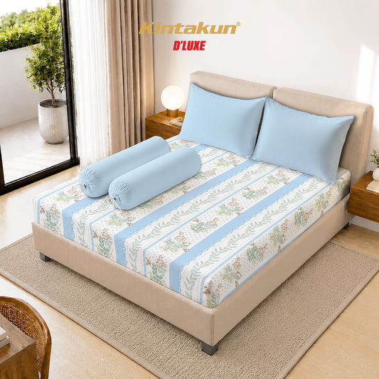 Kintakun Dluxe Sprei Fitted Asteria Tinggi 30cm