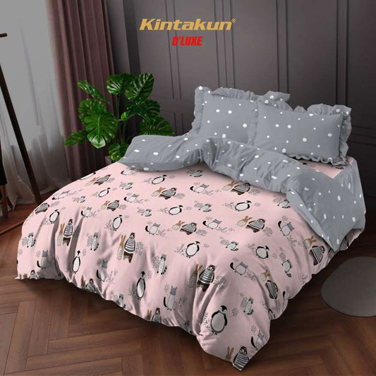 Kintakun DLUXE Bedcover Set Rumbai Vikrama Tinggi 39 cm