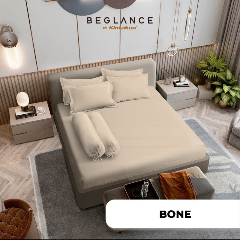 Beglance Tencel Plain Sprei Fitted 180 x 200