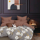 Beglance Bedcover Set Fitted Microtex Capella Premium Microsuede 30cm