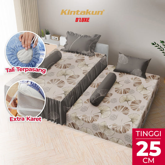 Kintakun Dluxe Sprei Duo 2in1 Celvana Tinggi 25cm