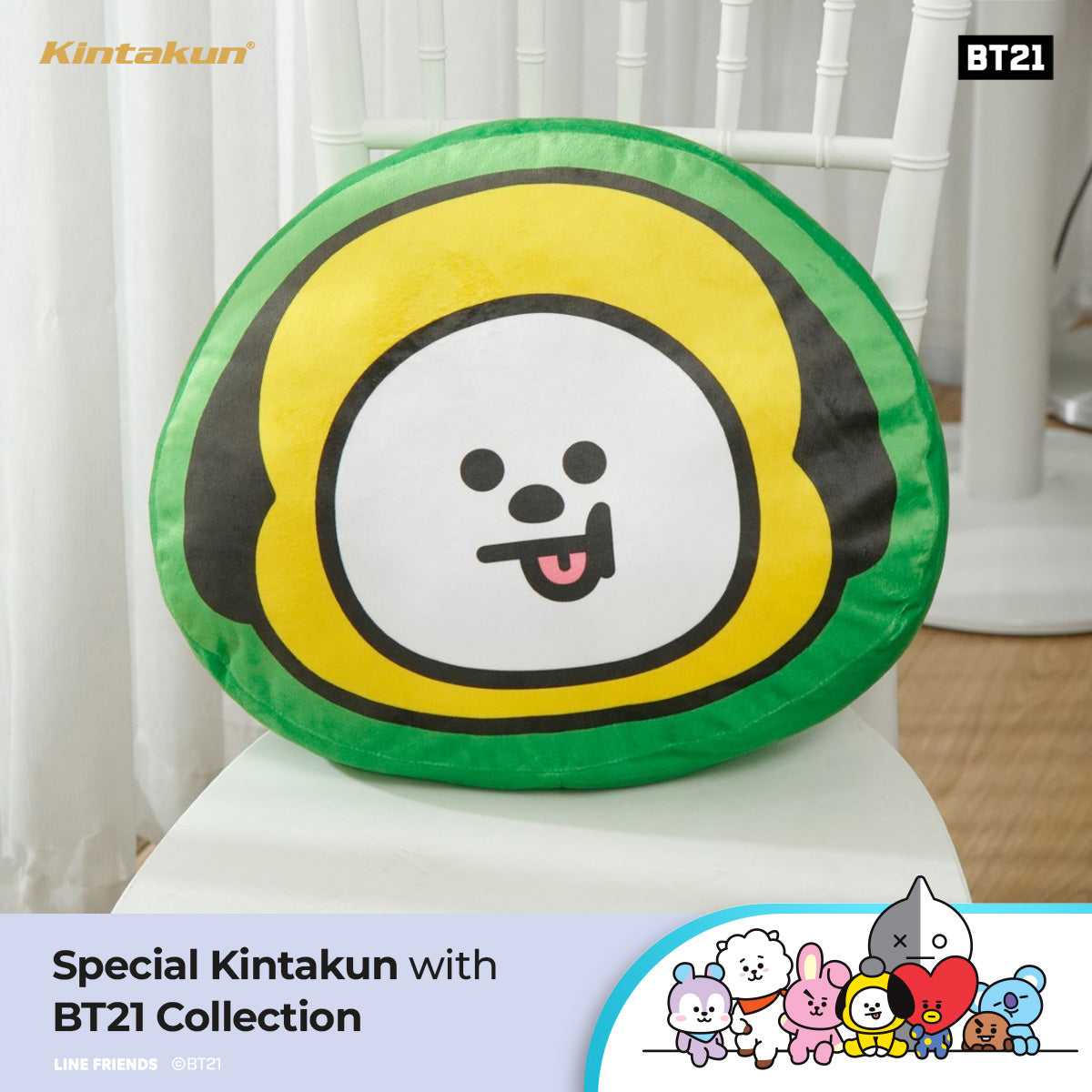 Kintakun Home Bantal Sofa Bentuk Kartun Animasi Varian Karakter