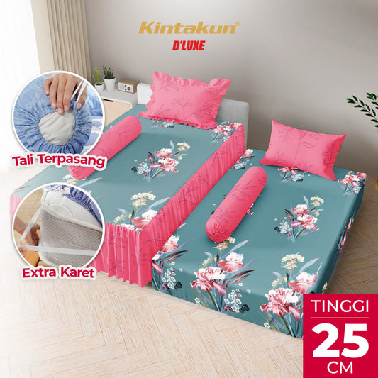 Kintakun Dluxe Sprei Duo 2in1 Cindy Tinggi 25cm
