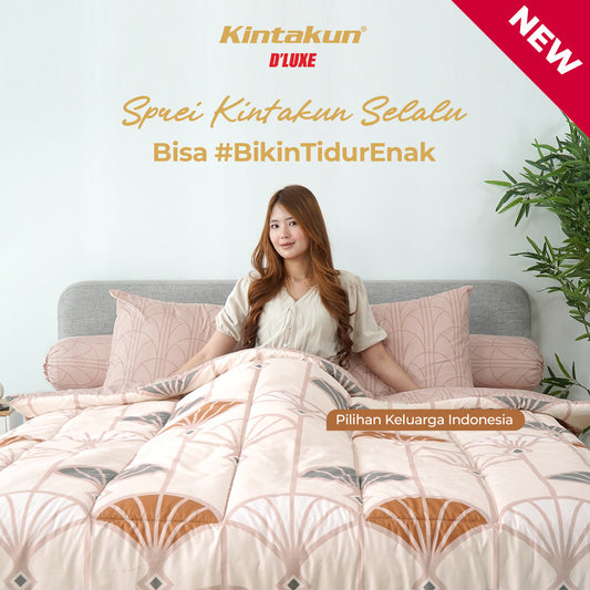 Kintakun Dluxe Sprei Fitted Dani Tinggi 25cm