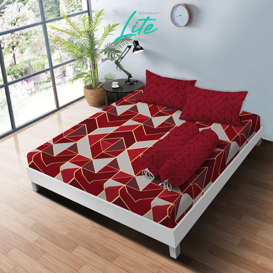 Kintakun Lite Sprei Fitted Darius Tinggi 20cm