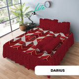 Kintakun Lite Sprei Rumbai Darius Tinggi 20cm