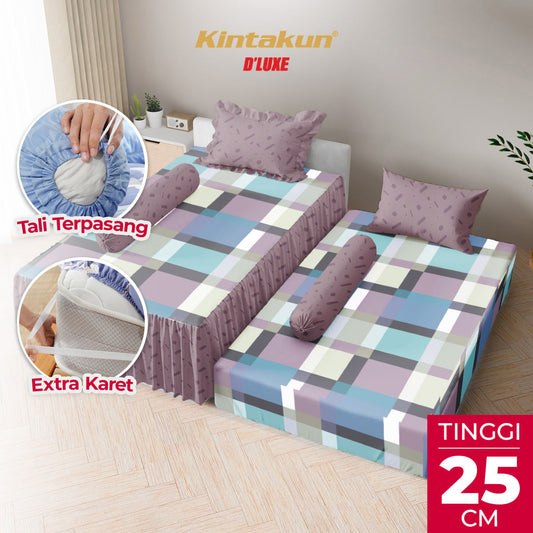 Kintakun Dluxe Sprei Duo 2in1 Darma Tinggi 25cm