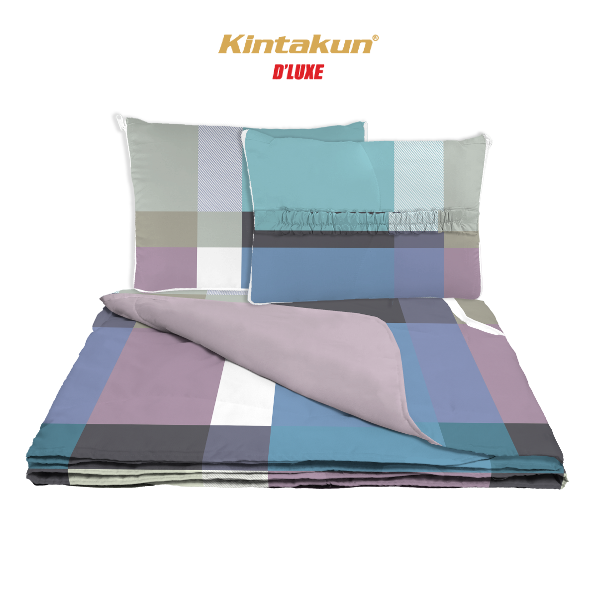 Kintakun DLUXE Bantal Selimut Mini 100 x 150 Balmut 2in1 Varian Motif