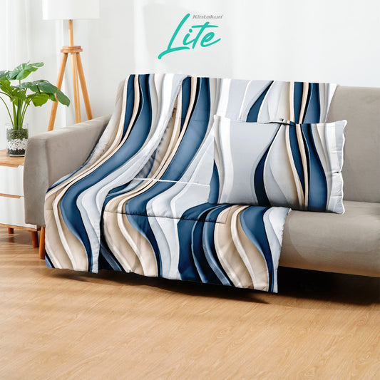 Kintakun Lite Bantal Selimut 150 x 220 Balmut 2in1 Motif Darya