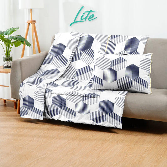 Kintakun Lite Bantal Selimut 150 x 220 Balmut 2in1 Varian Motif