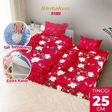Kintakun Dluxe Sprei Duo 2in1 Diana Tinggi 25cm