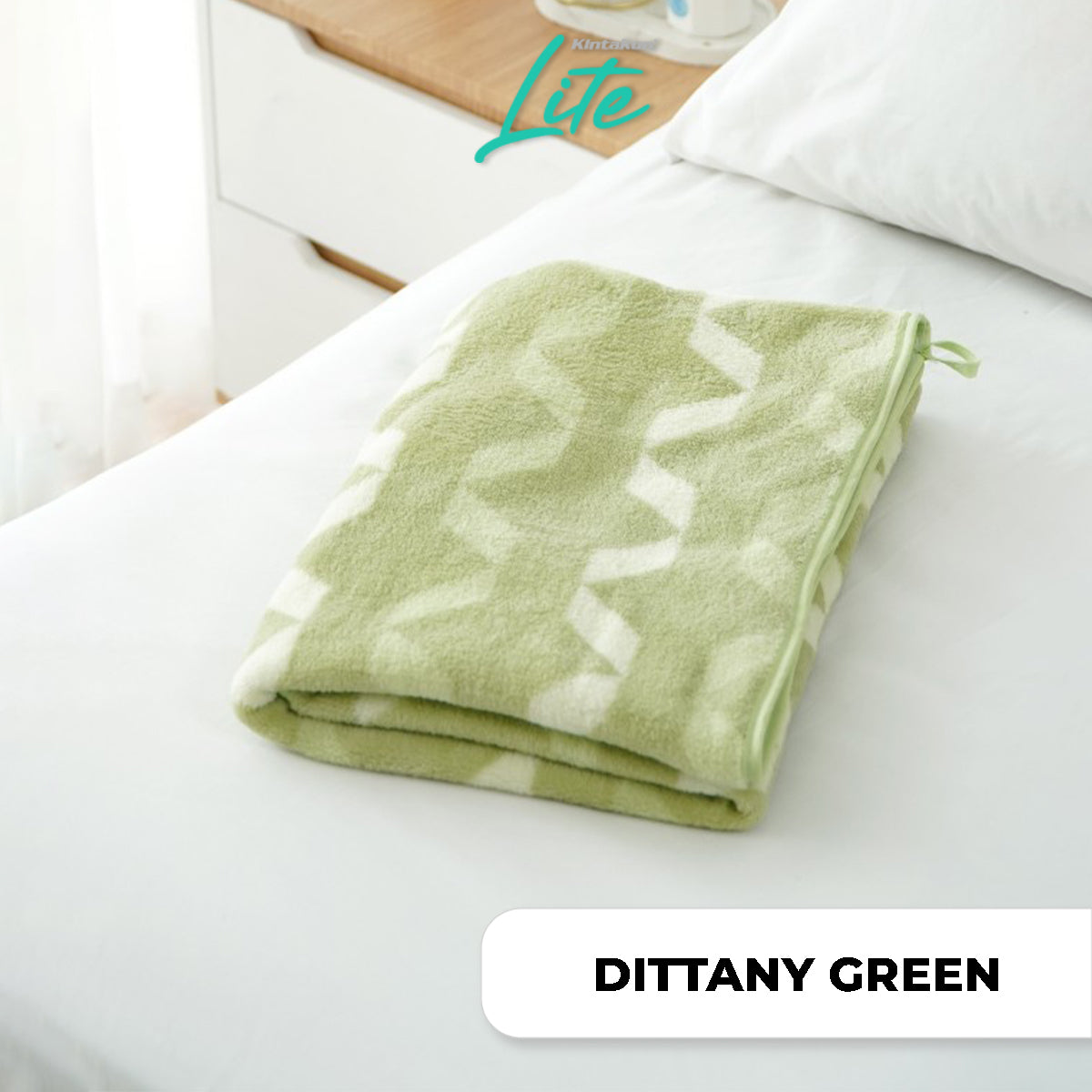 Kintakun Lite Coral Fleece Towel 35 x 75 Dittany