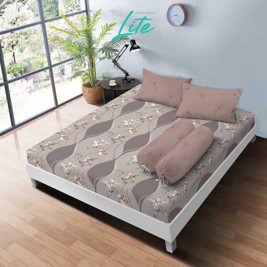 Kintakun Lite Sprei Fitted Fabio Tinggi 20cm