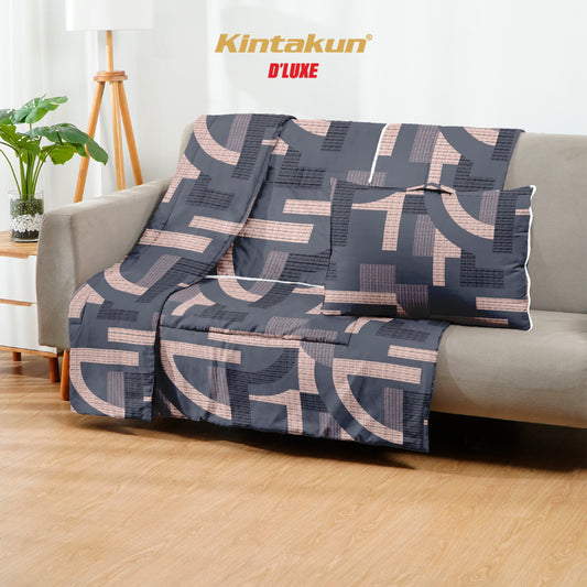 Kintakun Dluxe Balmut 2in1 Bantal Selimut Multifungsi Motif Fadia Varian Ukuran