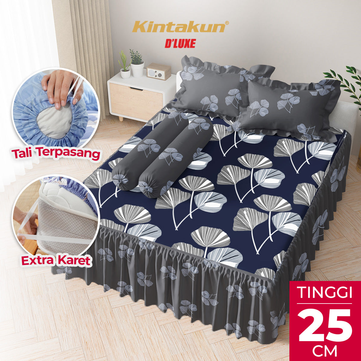 Kintakun Dluxe Sprei Rumbai Fahira