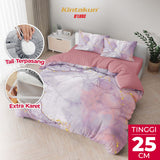 Kintakun Dluxe Bedcover Set Fitted Fanny Tinggi 25cm
