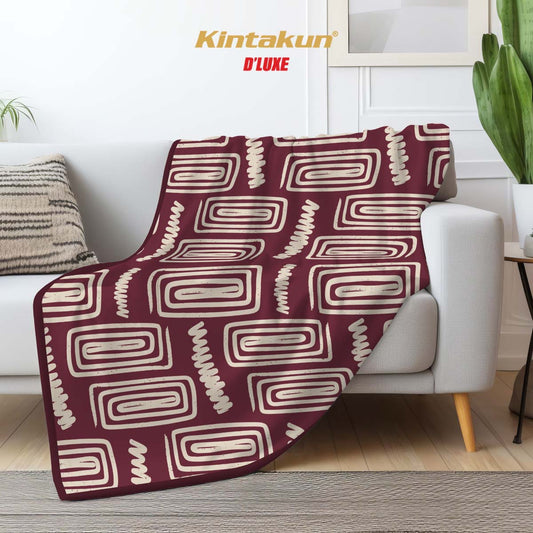 Kintakun Dluxe Selimut Flannel 160 x 200 Motif Fumiko