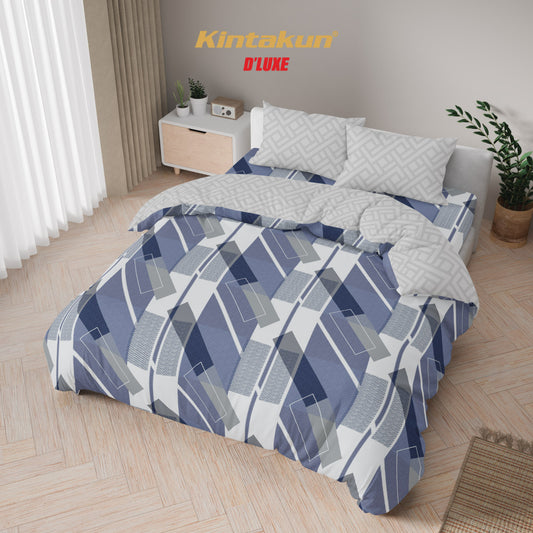 Kintakun Dluxe Bedcover Set Fitted Garta Tinggi 25cm