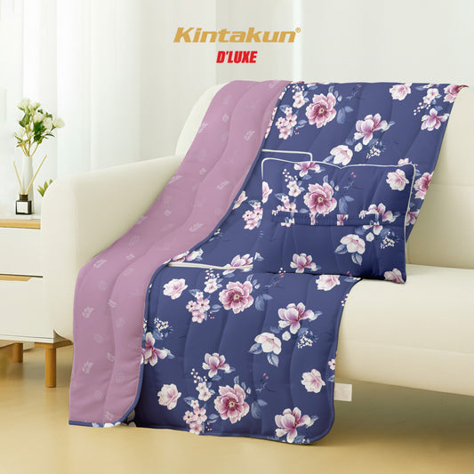 Kintakun Dluxe Balmut Mini 2in1 Bantal Selimut Multifungsi Motif Giselda