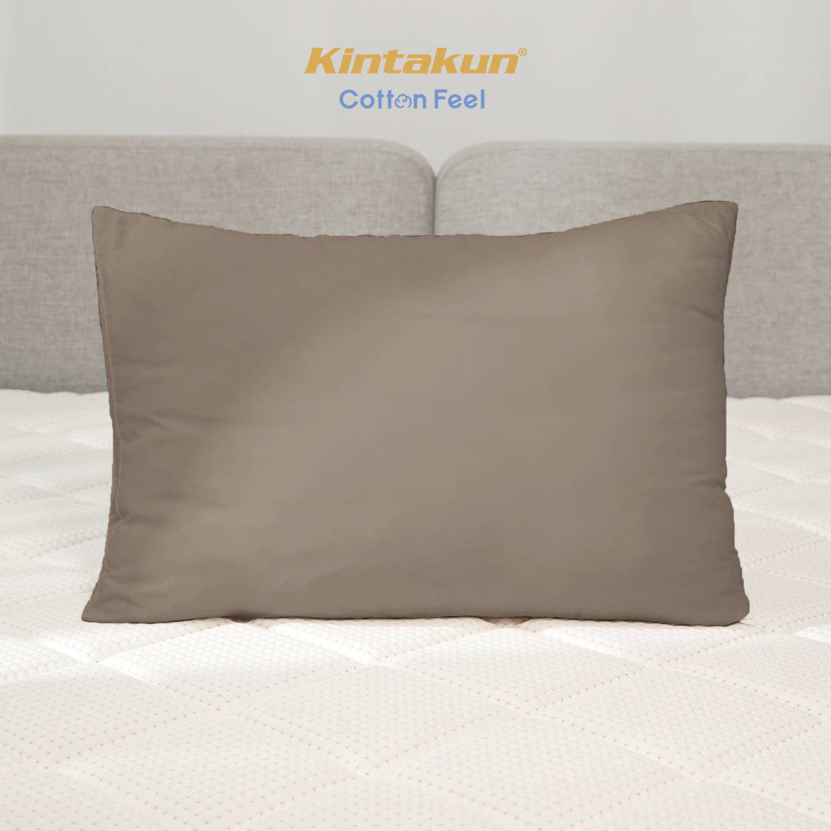 Kintakun Cotton Feel Mix & Match Sprei Pocket Varian Greige Tinggi 30 cm