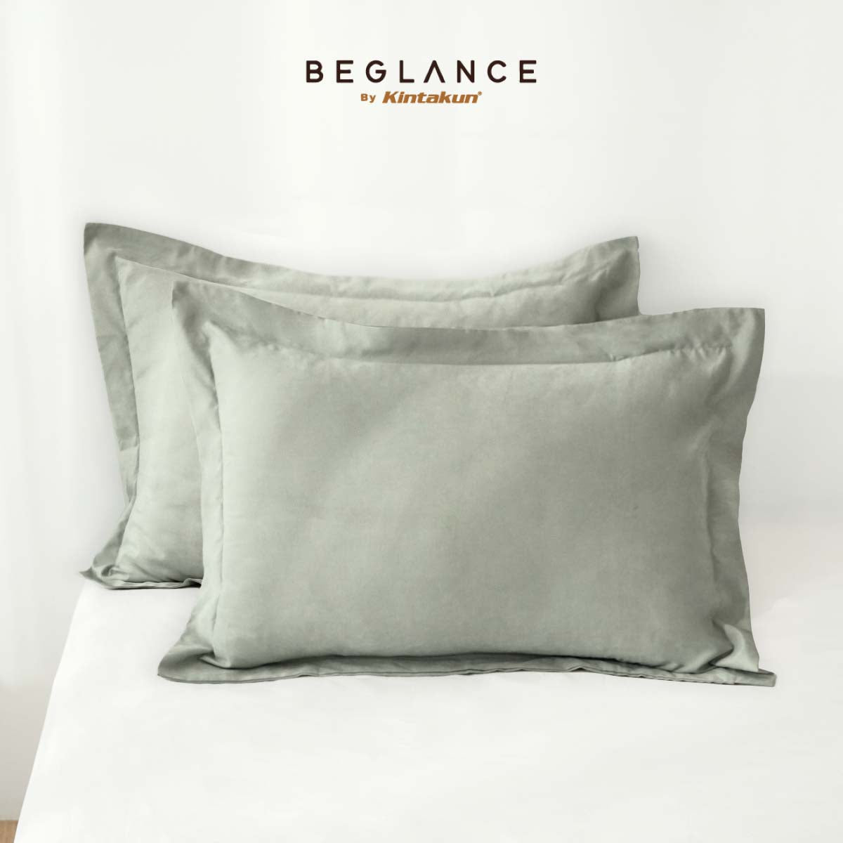 Beglance Sarung Bantal Microtex Isi 2 Pcs Grotto
