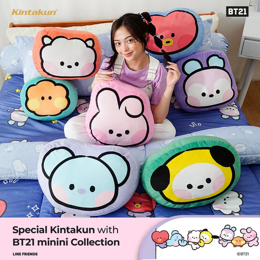 Kintakun Home Bantal Sofa minini Bentuk Kartun Animasi Varian Karakter