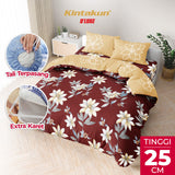 Kintakun Dluxe Bedcover Set Fitted Ismaya Tinggi 25cm