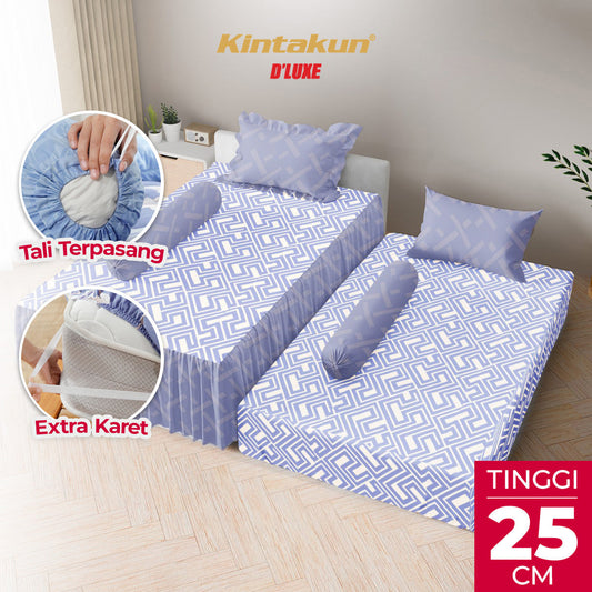 Kintakun Dluxe Sprei Duo 2in1 Izana Tinggi 25cm