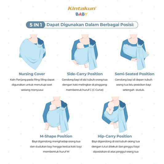 Ring Sling Baby 5 in 1