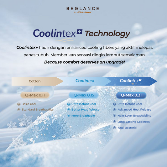 Beglance Max Cool Blanket 150 x 200cm Motif Marine Mist
