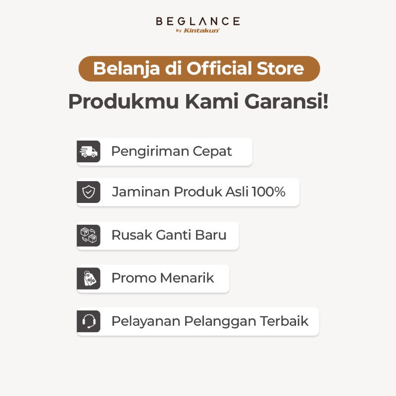 Beglance Tencel Plain Sprei Fitted 180 x 200 Tinggi 40cm