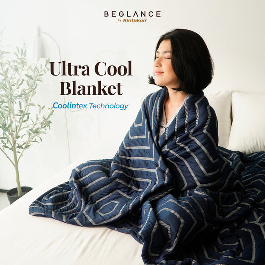 BEGLANCE Ultra Cool Blanket Premium Aqua Breeze