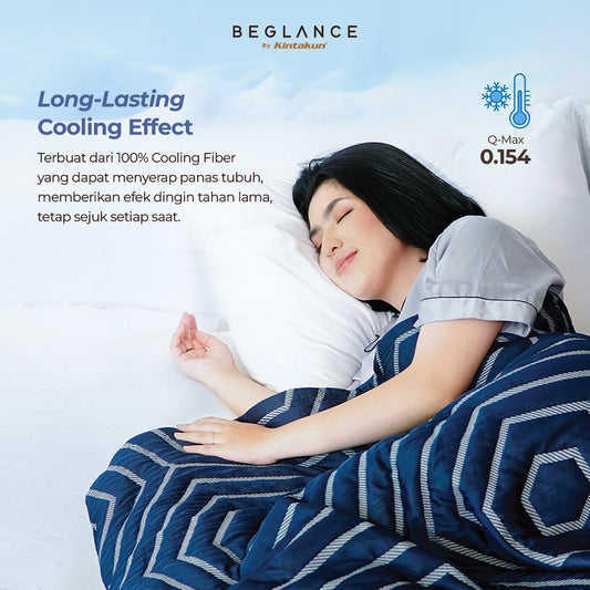 BEGLANCE Ultra Cool Blanket Premium Aqua Breeze