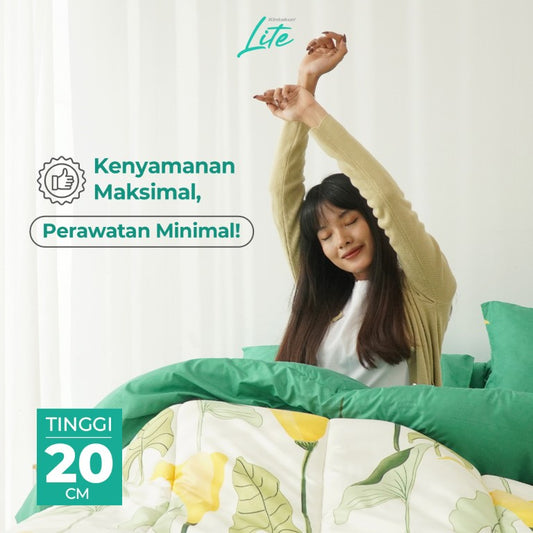 Kintakun Lite Sprei Fitted Winda Tinggi 20cm