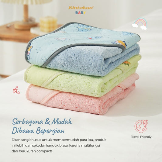 Baby Towel Blanket Handuk Selimut 70 x 70 cm