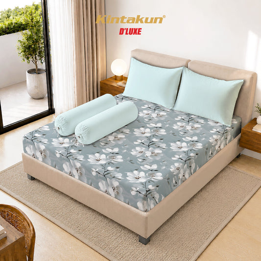 Kintakun Dluxe Sprei Fitted Kanari Tinggi 30cm