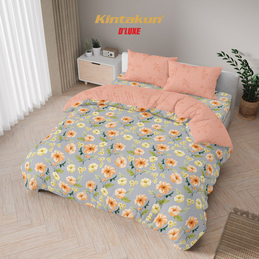 Kintakun Dluxe Bedcover Set Fitted Keira Tinggi 25cm