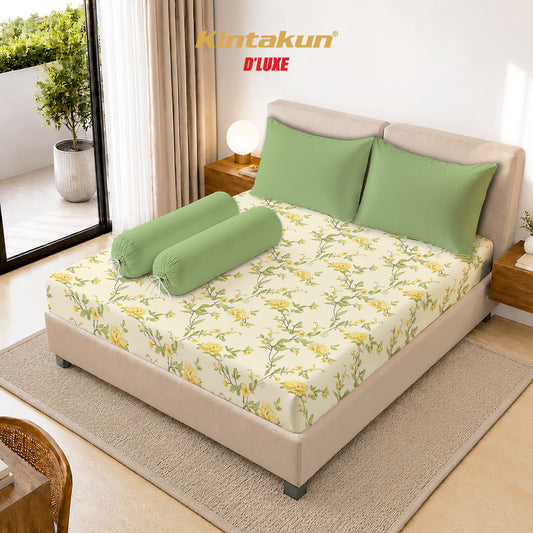 Kintakun Dluxe Sprei Fitted Kenanga Tinggi 30cm