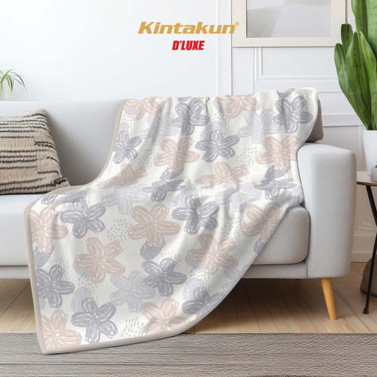 Kintakun Dluxe Selimut Flannel 160 x 200 Motif Kiyomi