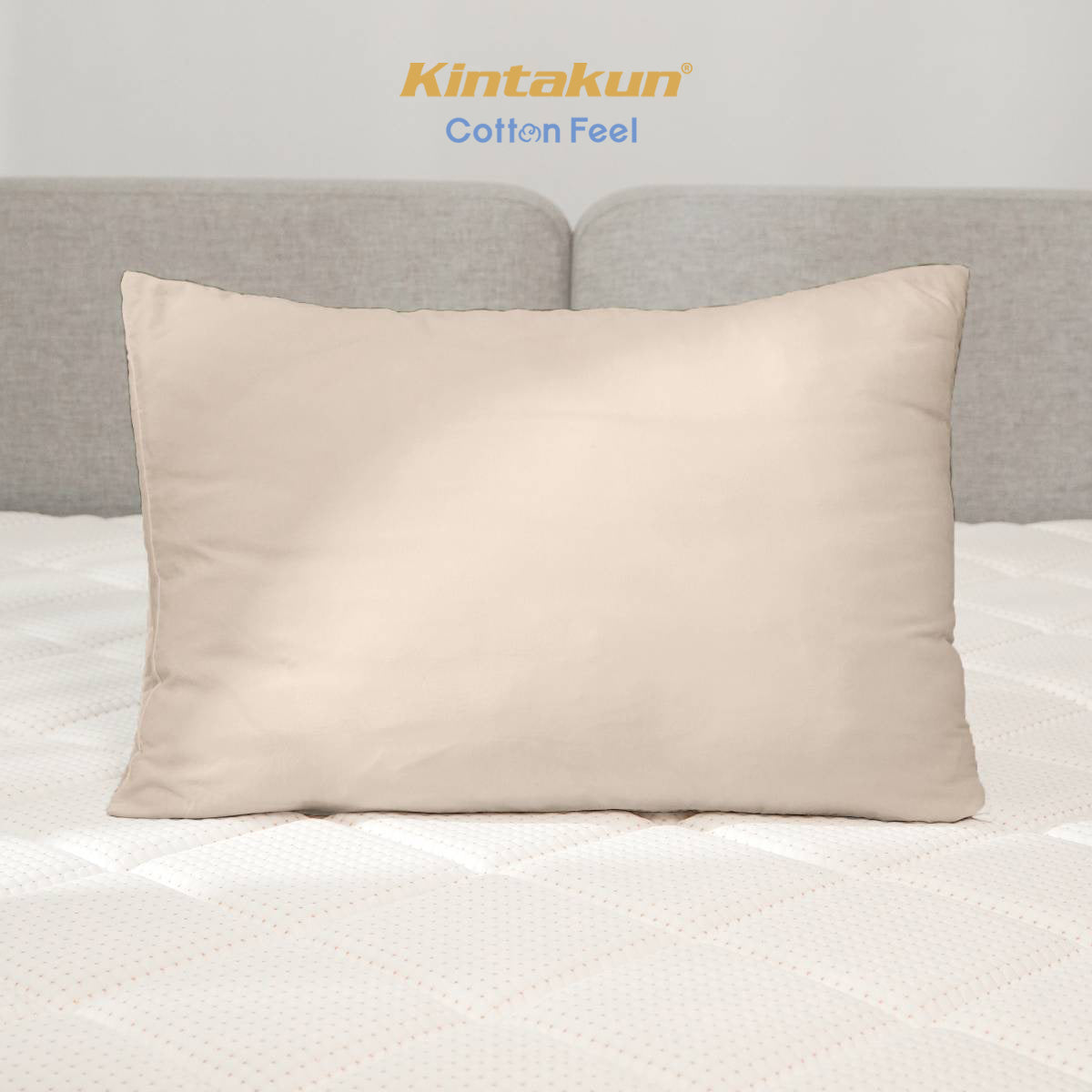 Kintakun Cotton Feel Mix & Match Sprei Pocket Varian Latte Tinggi 30 cm