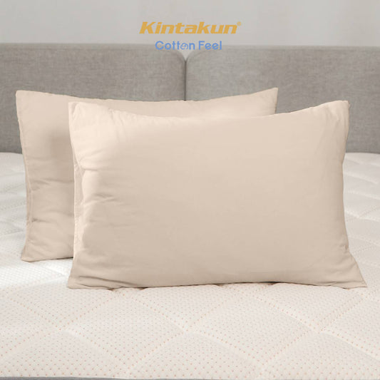 Kintakun Cotton Feel Mix & Match Sprei Pocket Varian Latte Tinggi 30 cm